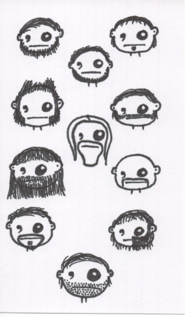 Moustache Week: Faces